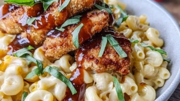 honig-pfeffer-huhnchen-mit-makkaroni-und-kase